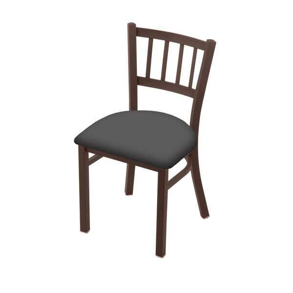 610 Contessa 18" Chair with Bronze Finish and Canter Storm Seat